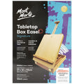 Mont Marte Signature Tabletop Box Easel - Beech Wood
