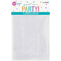 30 Cello Bags W/Ties - Clear