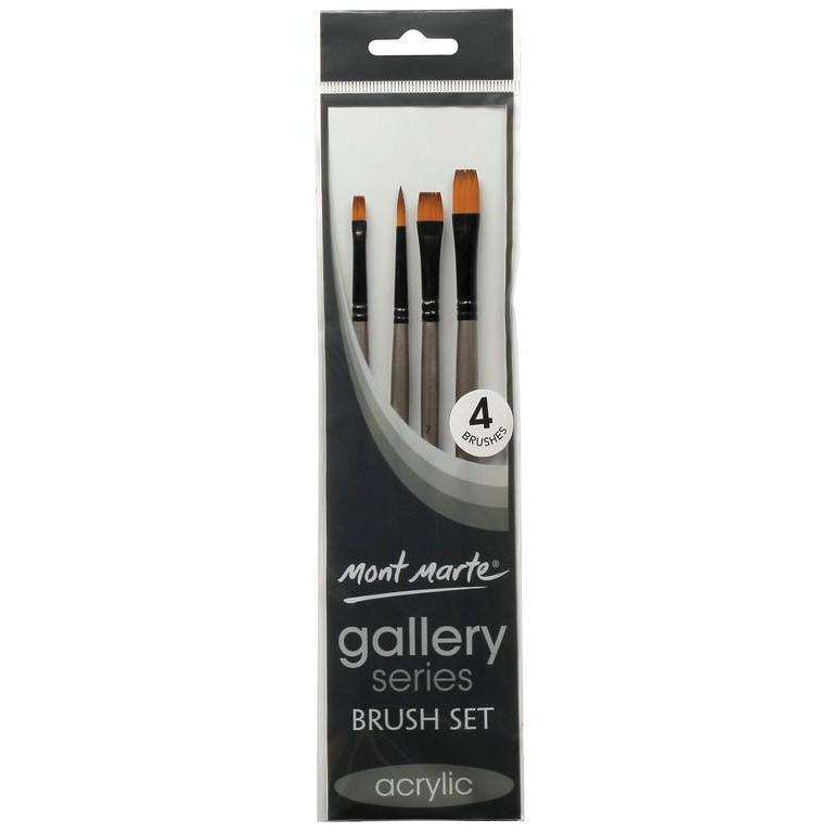 Mont Marte Gallery Series Brush Set Acrylic
