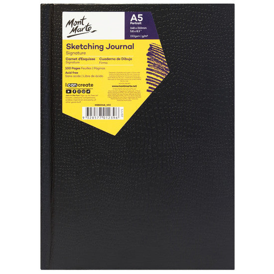 Mont Marte Signature Sketching Journal - Croc Finish