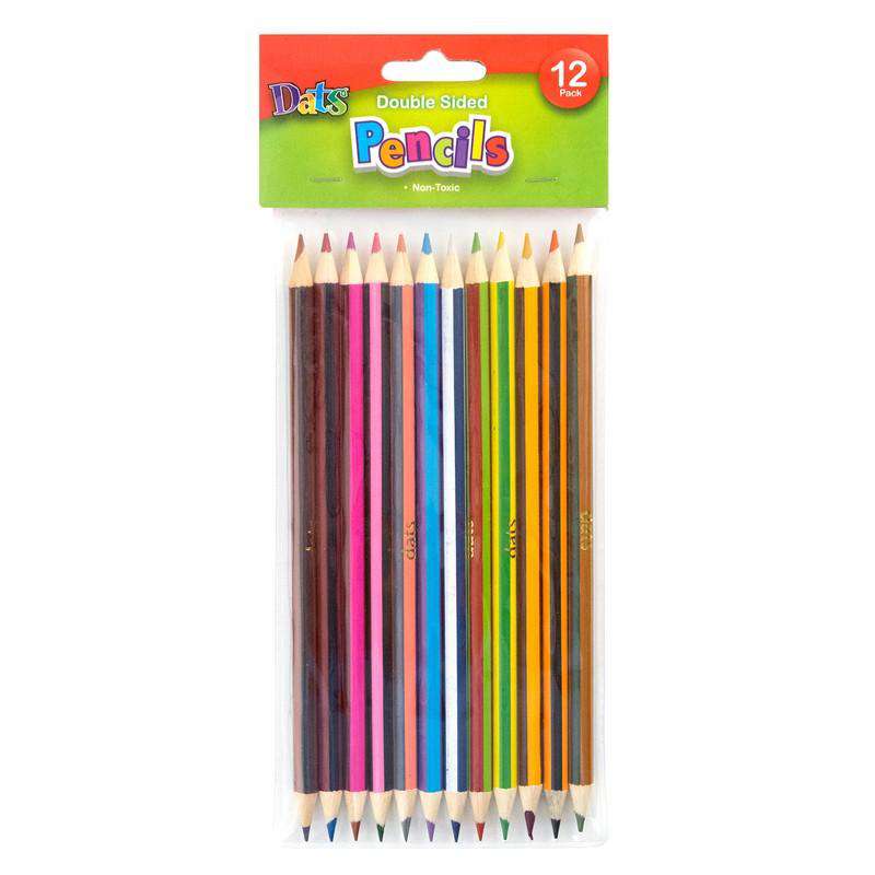 Pencil Colour Doubled Ended 12 Pack - Stationery product at Price Busters Variety