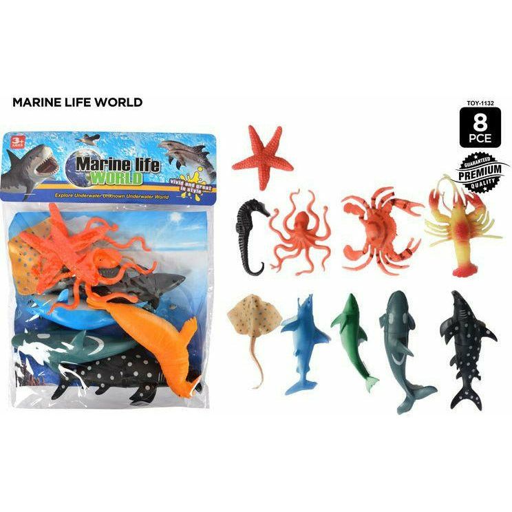 8pce Marine File World Asst. Animals