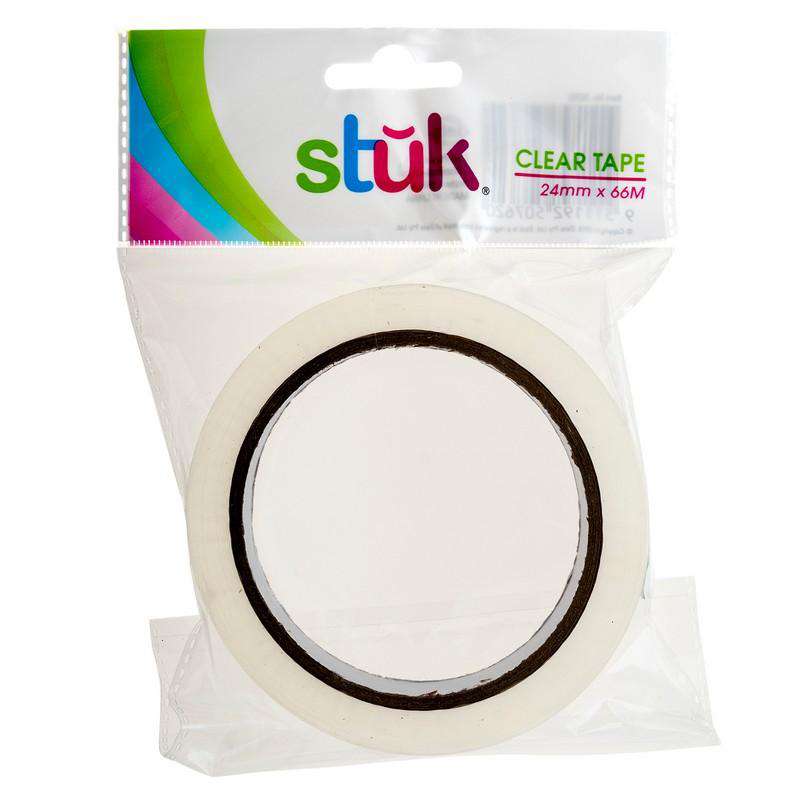 Tape Clear 24mm X 66M - Stationery product at Price Busters Variety