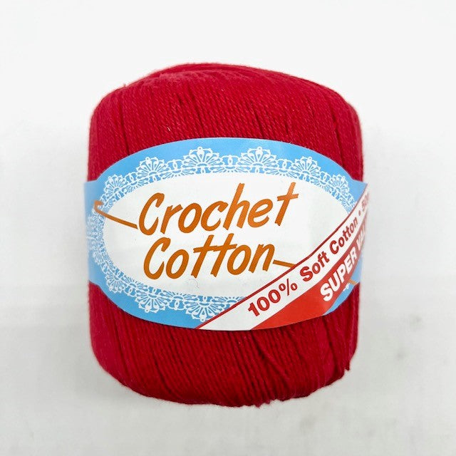 1pce Crochet Cotton RED 50G