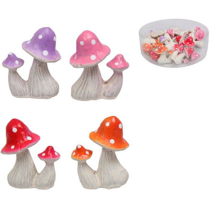 Miniature Craft Mushroom - Assorted