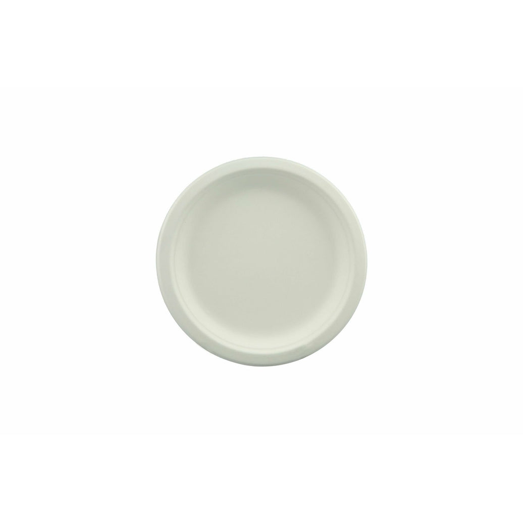 230mm Earth Sugar Cane Plate Pk10