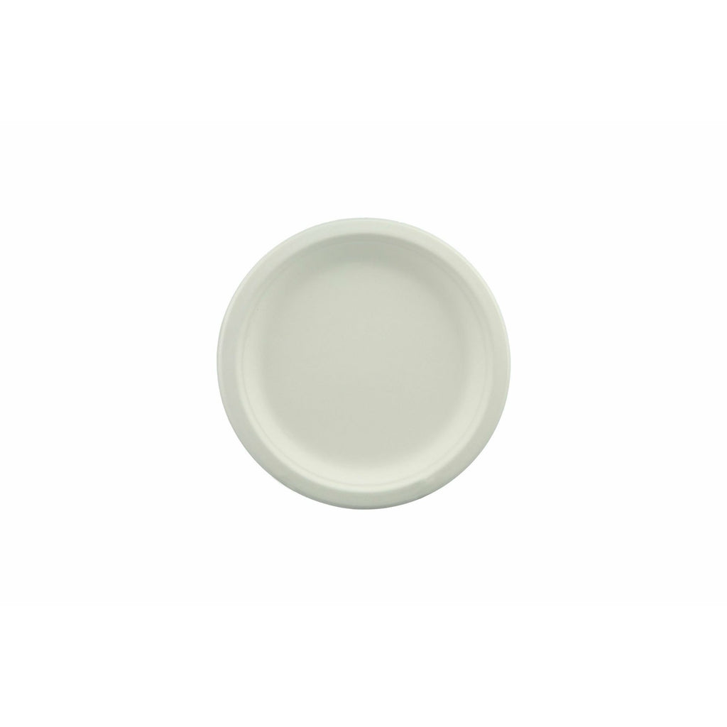 230mm Earth Sugar Cane Plate Pk10