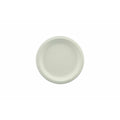 230mm Earth Sugar Cane Plate Pk10