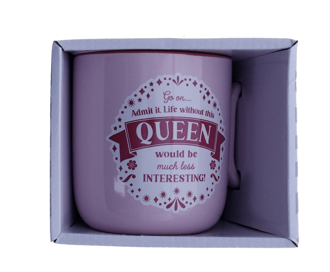 This Queen About Me Mug