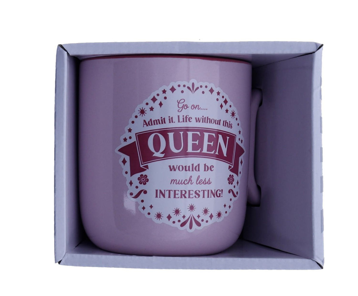 This Queen About Me Mug