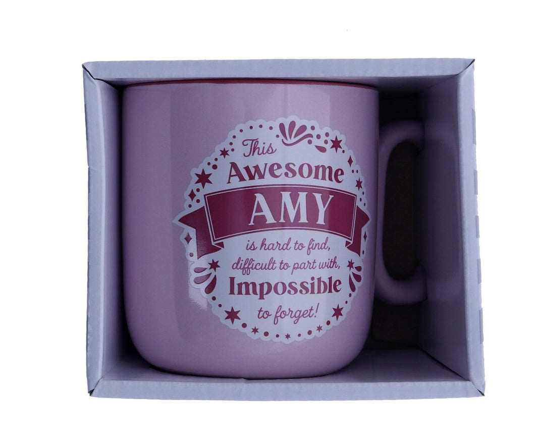 Amy About Me Mug