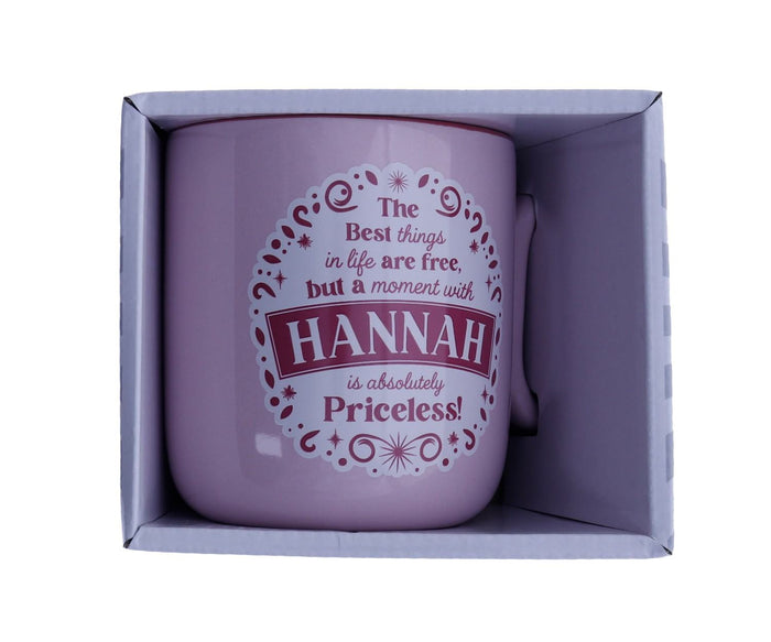 Hannah About Me Mug