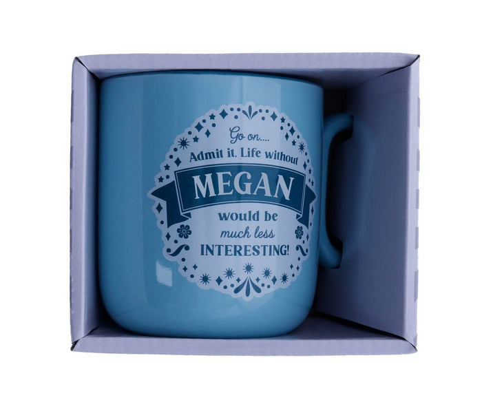 Megan About Me Mug