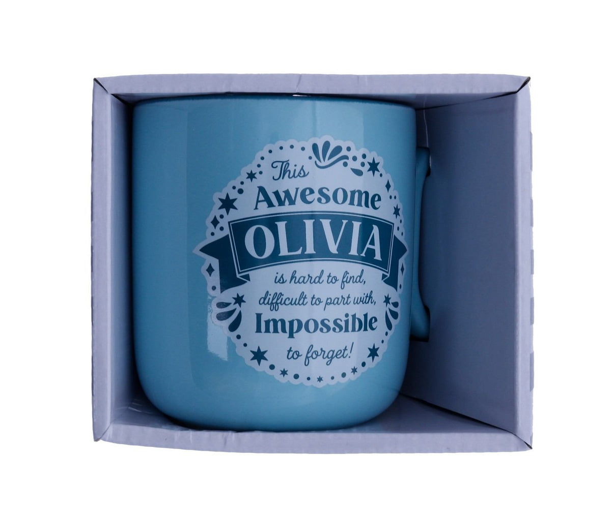 Olivia About Me Mug