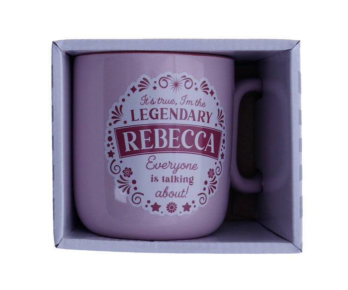 Rebecca About Me Mug