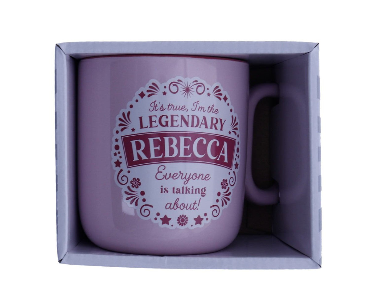 Rebecca About Me Mug