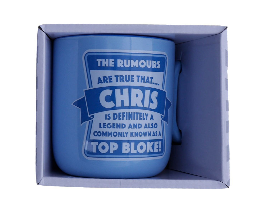 Chris About Me Mug