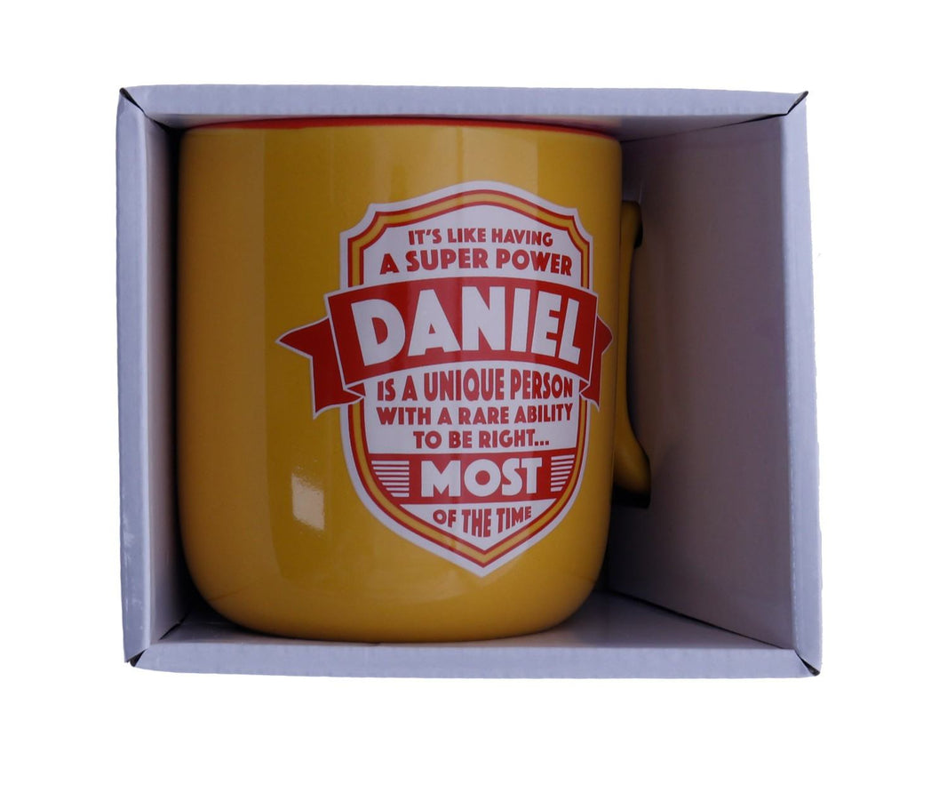 Daniel About Me Mug