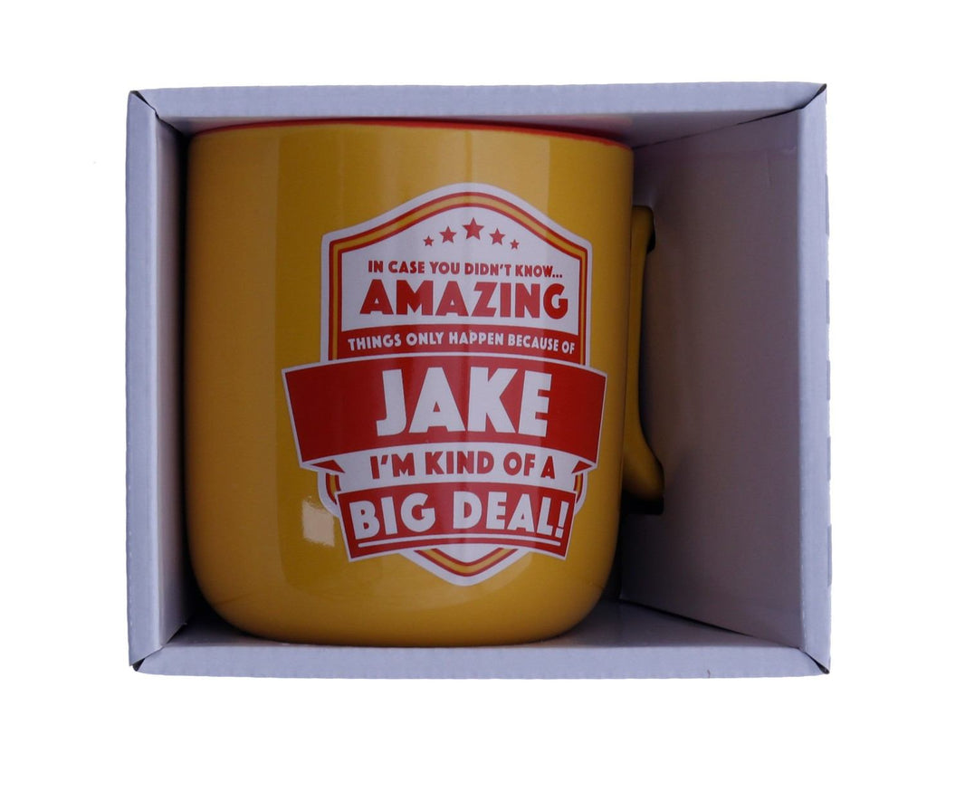 Jake About Me Mug