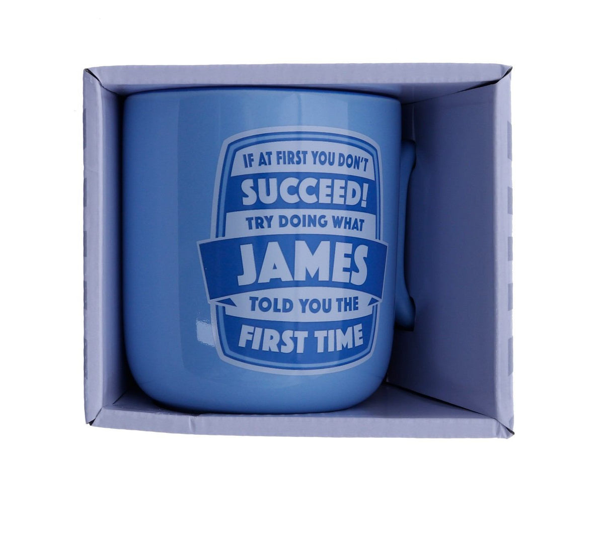 James About Me Mug