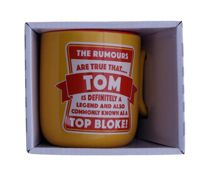 Tom About Me Mug