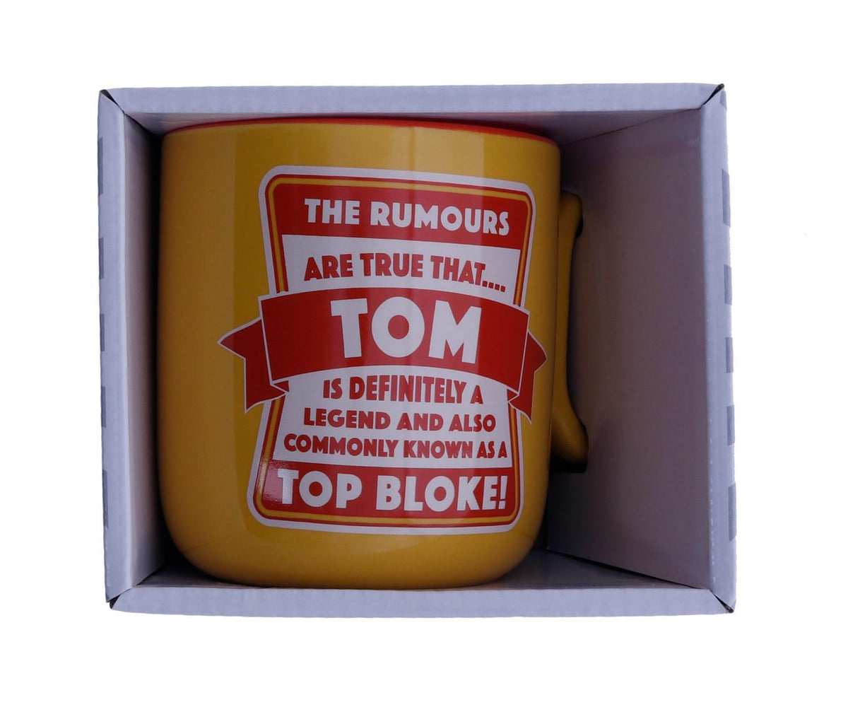 Tom About Me Mug