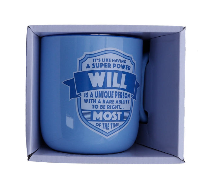 Will About Me Mug