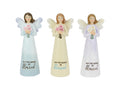 Inspirational Angel Holding Flowers – 20cm
