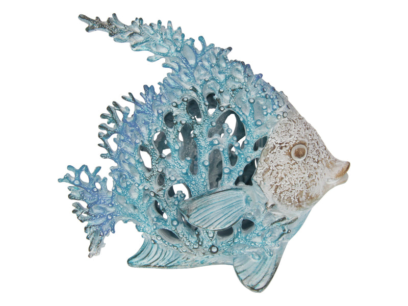 Fish with Coral Design – 18cm