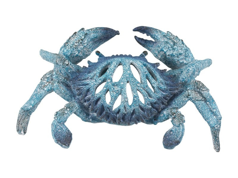 Blue Crab with Coral Décor – 27cm