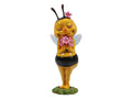 Marble Bee Holding Flowers – 18cm
