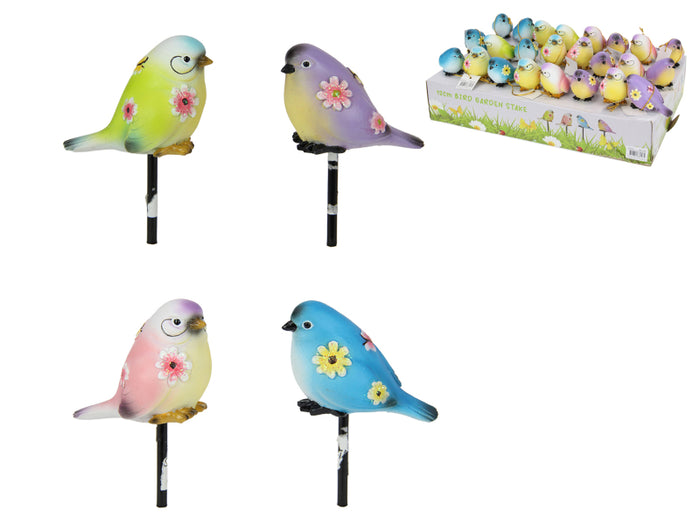 Bird Garden Stake – 12cm