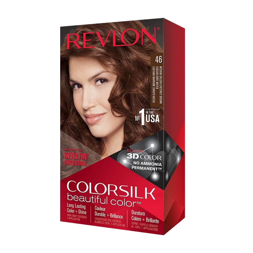 Revlon 46 Med Gold Chestnut product photo - Price Busters Variety
