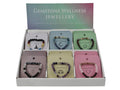 Wellness Crystal Rock Quartz Bracelet 6 Assorted (36=Free Display)