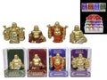 Lucky Buddha Figurine 4 Assorted – 9cm