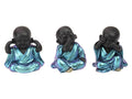 Wise Monk Buddha Shine Finish 3 Assorted – 14cm