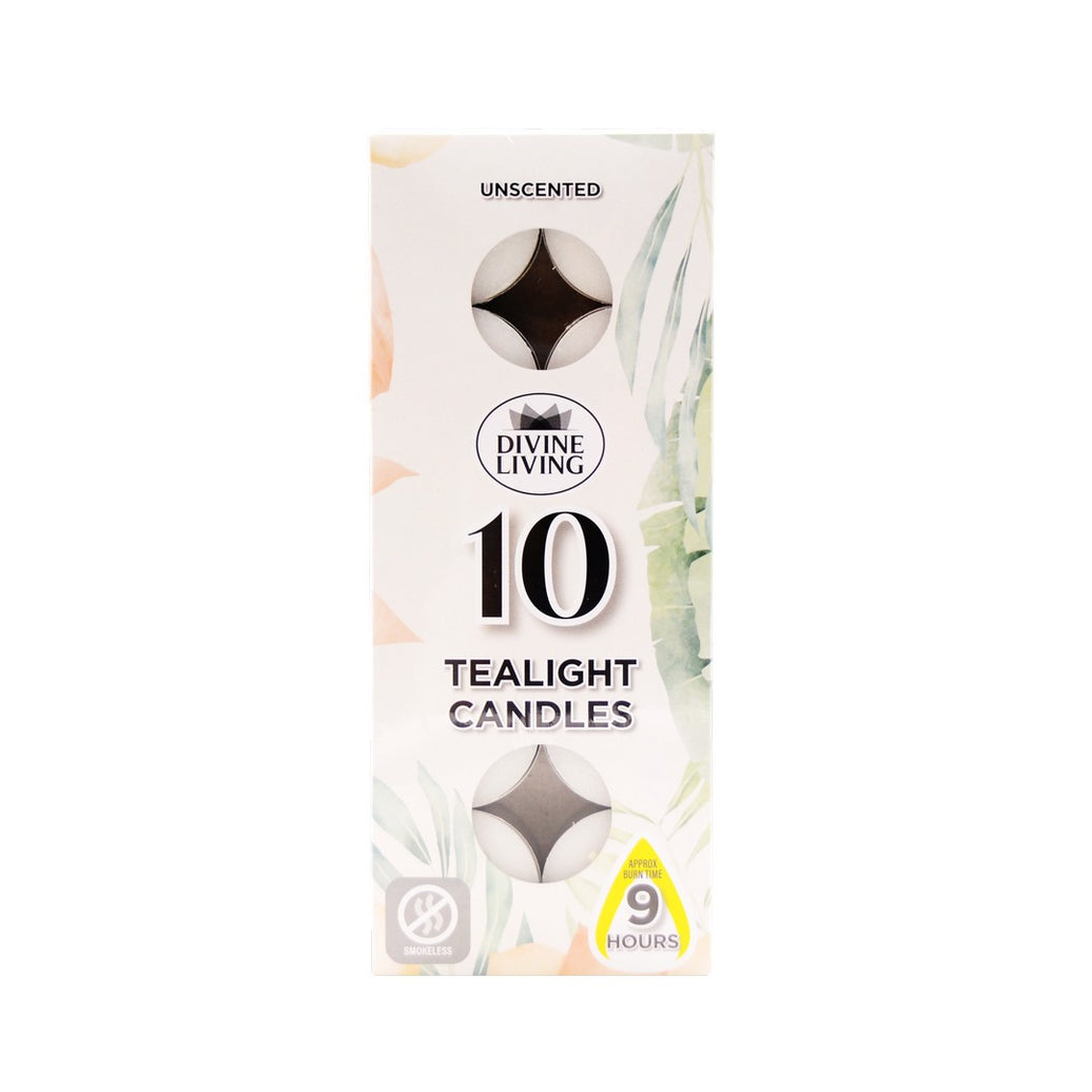 Tealights 9 Hour x Pack 10 product photo - Price Busters Variety
