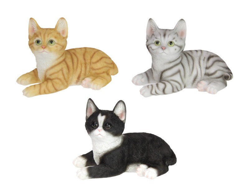 Laying Cat 3 Assorted – 18cm