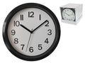 Small Black Numerical Clock – 22cm