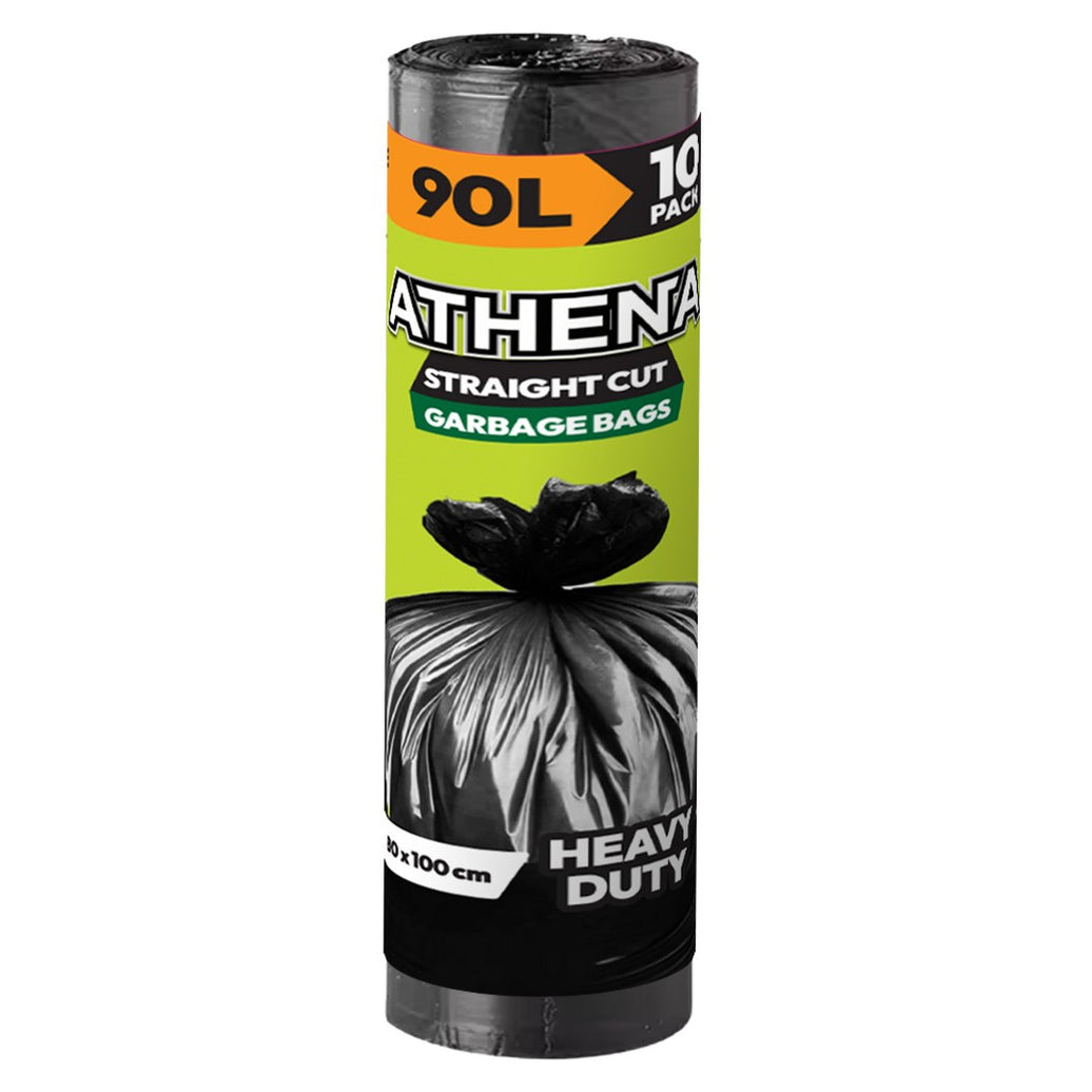 Garbage Bags Black 90L Pack 10 product photo - Price Busters Variety