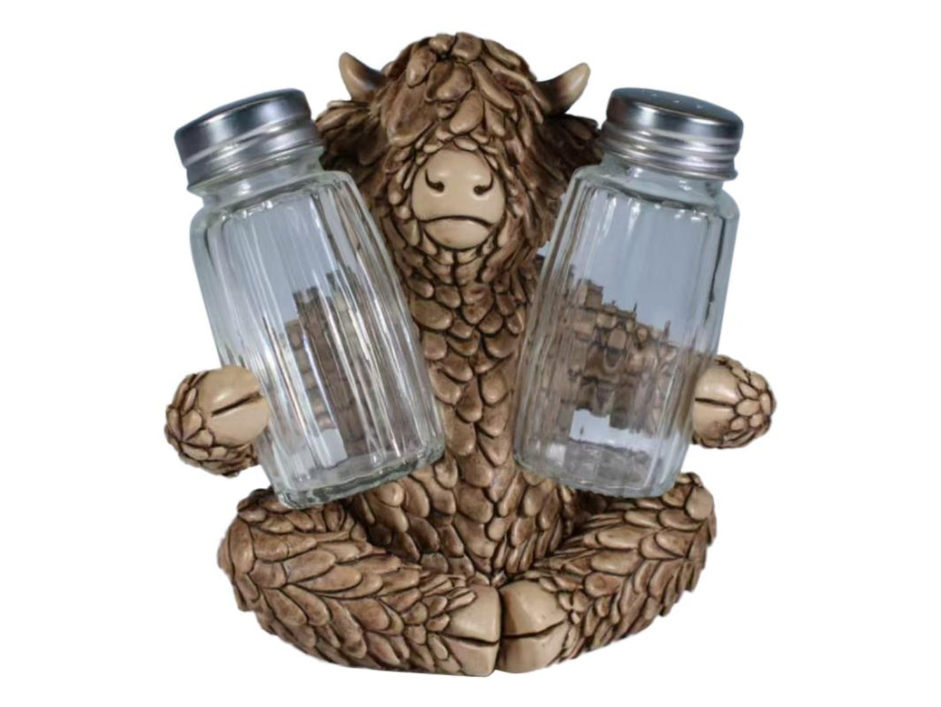 Highland Cow Salt & Pepper Shaker – 13cm