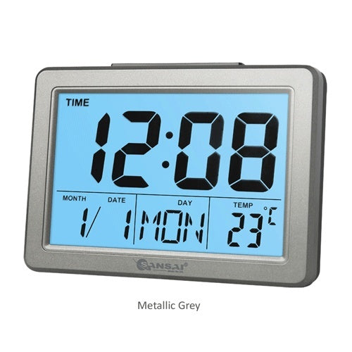 LCD Alarm Clock 2 Amp - Price Busters Variety