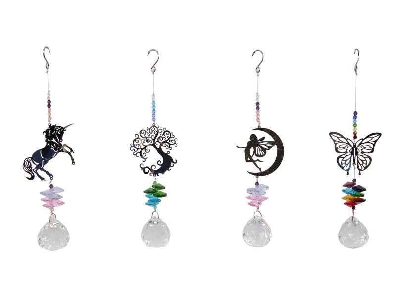 Crystal Laser Cut 4 Assorted – 21cm