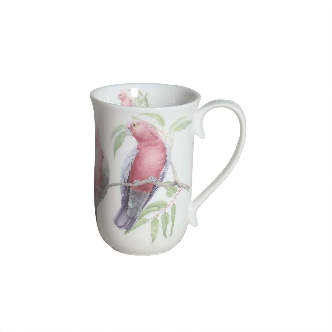 Galah bird design on a 405 mL mug