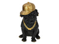 Sitting Gangster Bulldog – 33cm