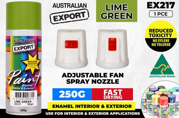 Spray Paint Lime Green Export 250gm