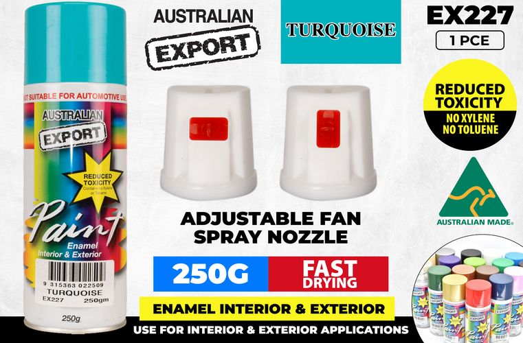 Spray Paint Turquoise Export 250gm