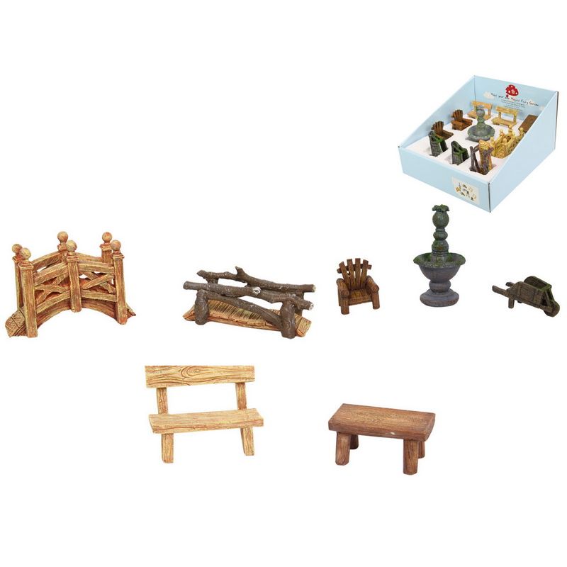 Fairy Garden Mini Furniture SKU FAIGARF - Dollars and Sense