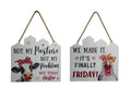 Hanging Farm Mdf Plaque – 18 × 17cm