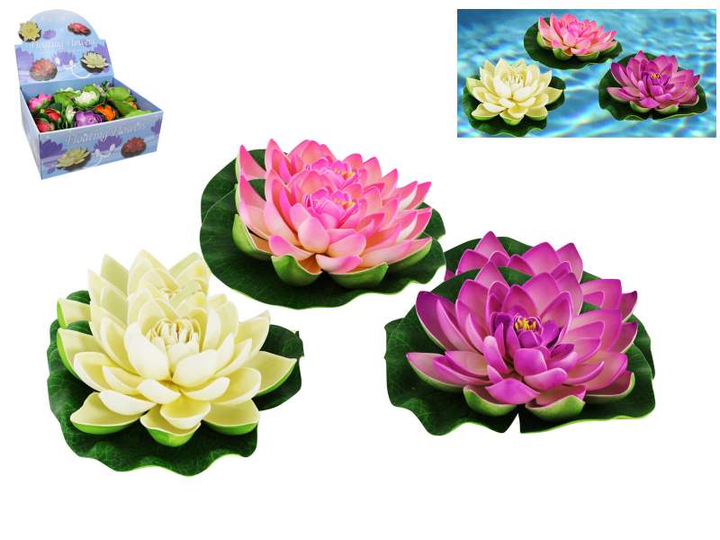 Floating Flower 3 Assorted – 17cm